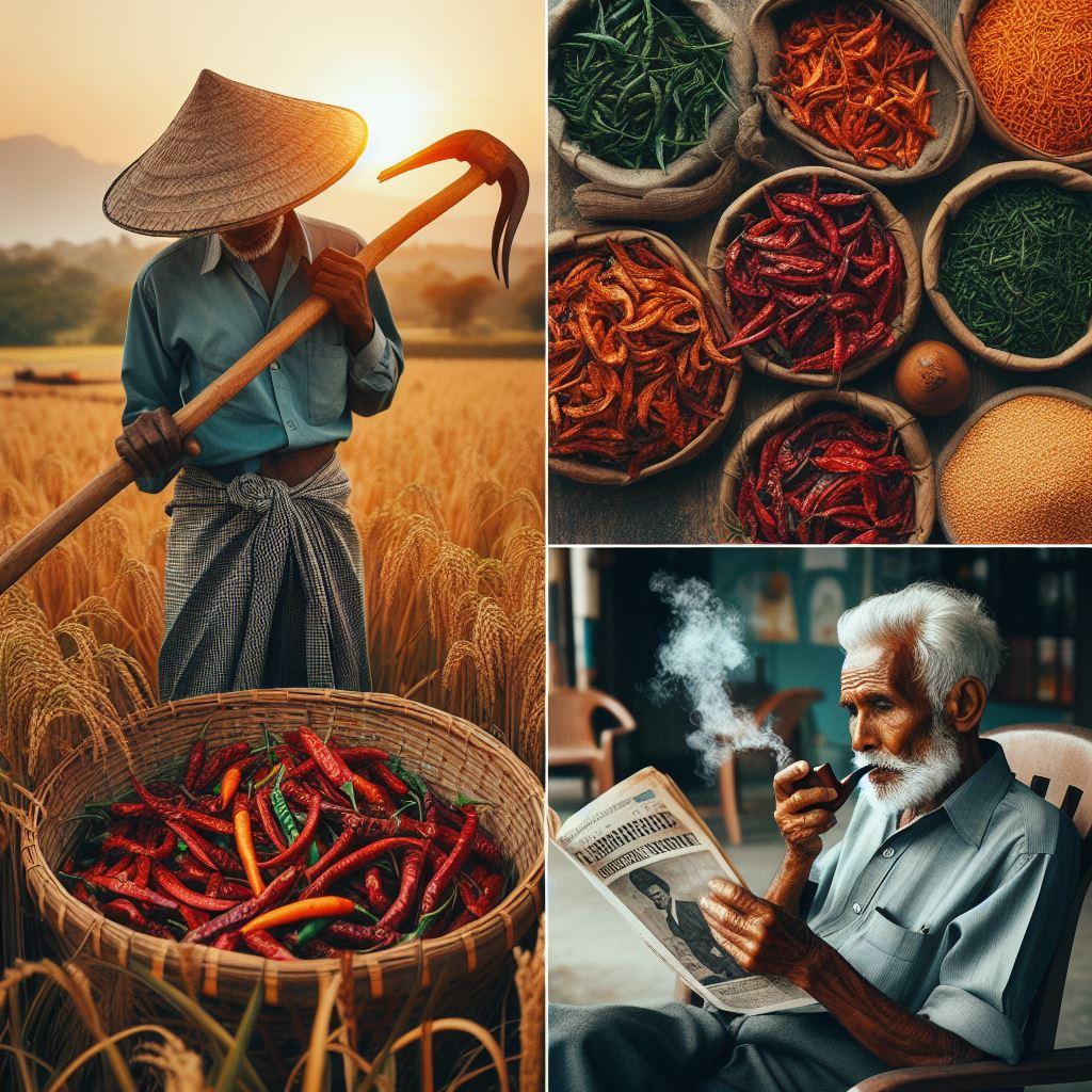 Andhra Pradesh-Rice,Chilies,Tobacco