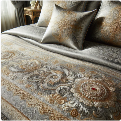 Banarasi Silk Bed Covers