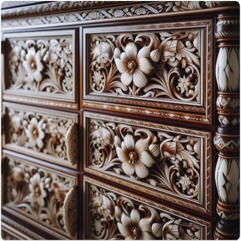 Bone Inlay Furniture