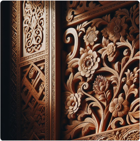 Carved Wooden Doors