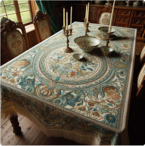 Embroidered Table Linen