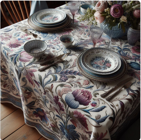 Embroidered Table Linen