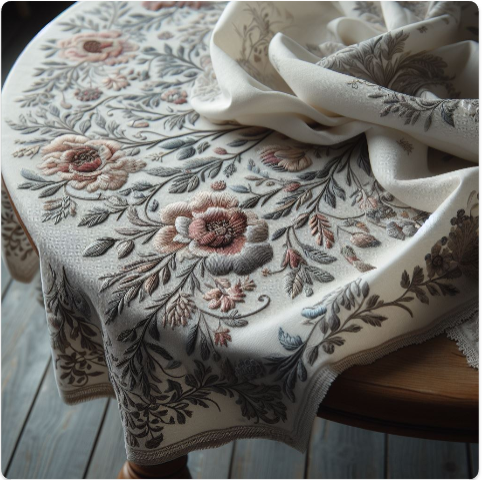 Embroidered Table Linen