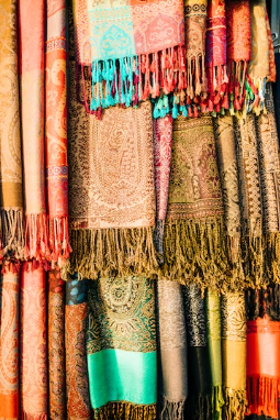 Handwoven Manipuri Stoles