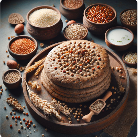 Jhajjar Bajra Roti (Pearl Millet Bread)