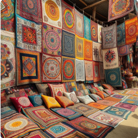 Kantha Quilts