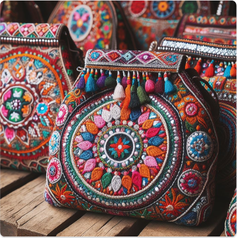 Kutchi Embroidered Bags