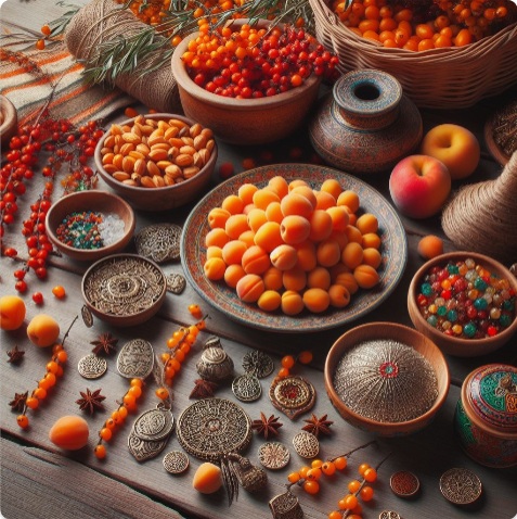 Ladakh-Apricots, Seabuckthorn Products, Adakai Jewelry And Ornaments