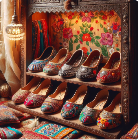 Punjabi Juttis (Traditional Footwear)