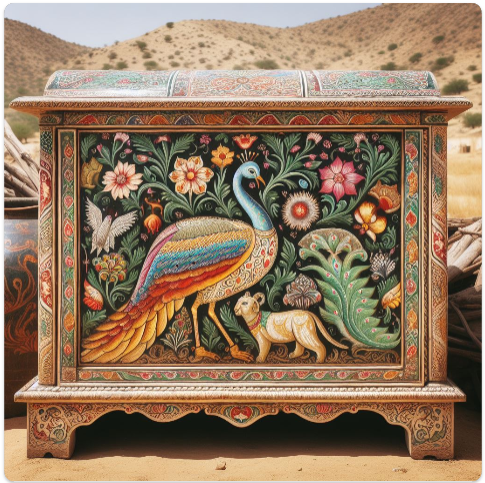 Rajasthani Hand-painted Furniture