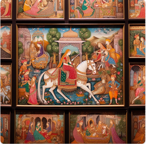 Rajasthani Miniature Paintings