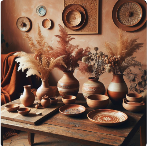 Terracotta and Ceramic Decor