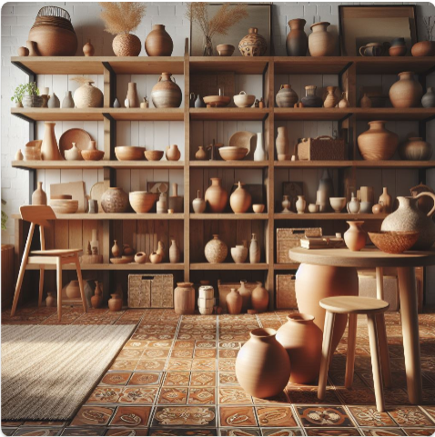 Terracotta and Ceramic Decor