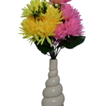 Vibhuti Spiral Ceramic Vase